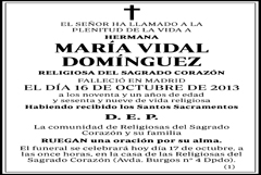 María Vidal Domínguez